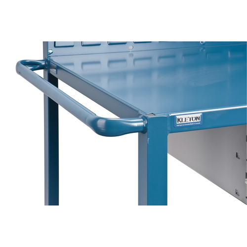 Mobile Service Cart, 2 Tiers, 24" W x 57" H x 40" D, 1200 lbs. Capacity Meunier Outillage Industriel