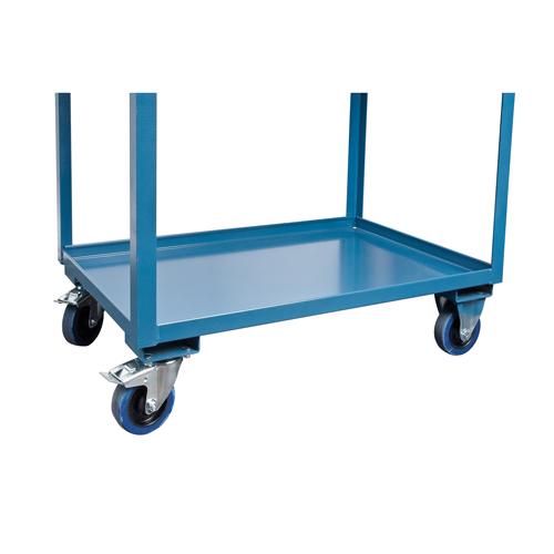Mobile Service Cart, 2 Tiers, 24" W x 57" H x 40" D, 1200 lbs. Capacity Meunier Outillage Industriel