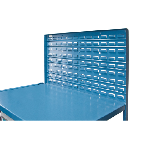 Mobile Service Cart, 2 Tiers, 24" W x 57" H x 40" D, 1200 lbs. Capacity Meunier Outillage Industriel