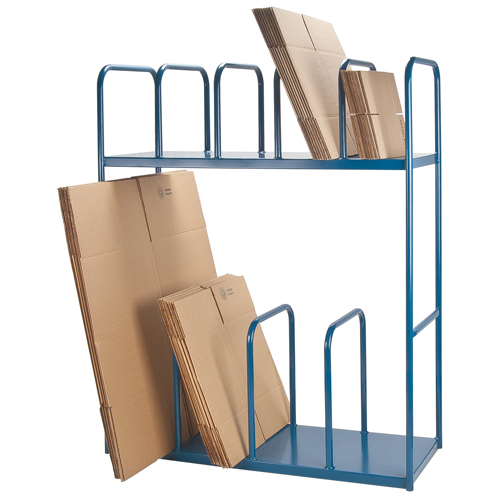 Support &agrave; deux niveaux pour boîtes de carton Meunier Outillage Industriel