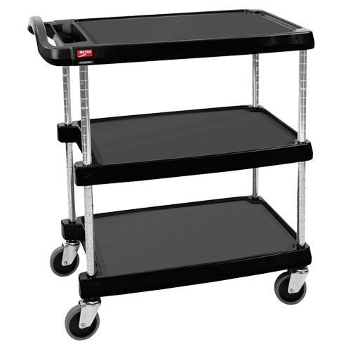 Chariot utilitaire myCart, 3 tiers, 16" x 35-1/2" x 27", Capacit&eacute; 400 lb Meunier Outillage Industriel