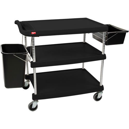 myCart Utility Cart, 3 Tiers, 20" x 35-1/2" x 30", 400 lbs. Capacity Meunier Outillage Industriel