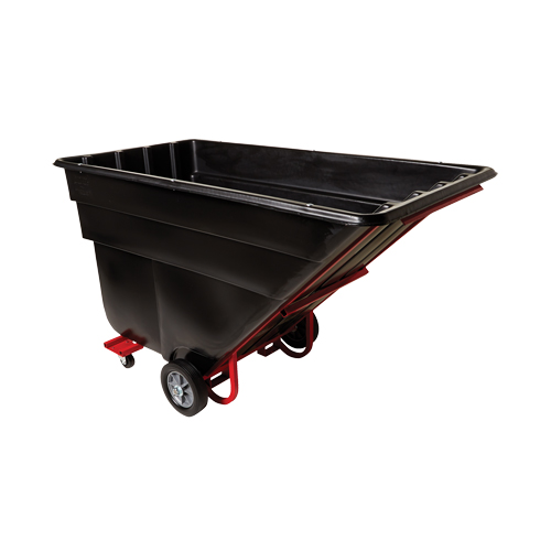 Tilt Truck, Polyethylene, 1-1/2 cu. yd., 1200 lbs. Load Capacity Meunier Outillage Industriel