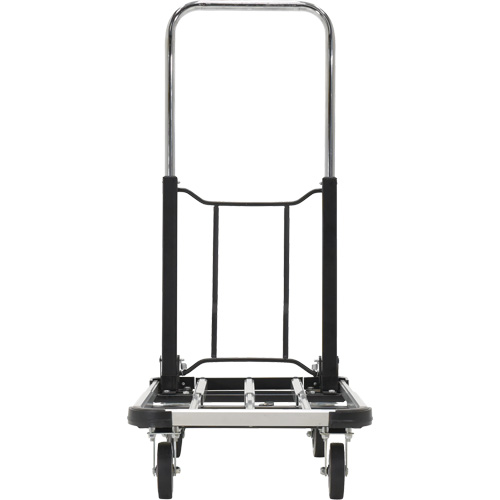 Fold-Up Platform Truck, Stainless Steel, 300 lbs., 28" L x 16" W, 33-1/2" High Meunier Outillage Industriel
