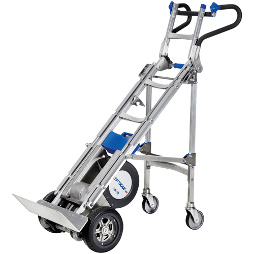 Liftkar&reg; Stair Climbing Hand Truck, Aluminum Frame, 22" W x 70" H, 725 lbs. Capacity Meunier Outillage Industriel