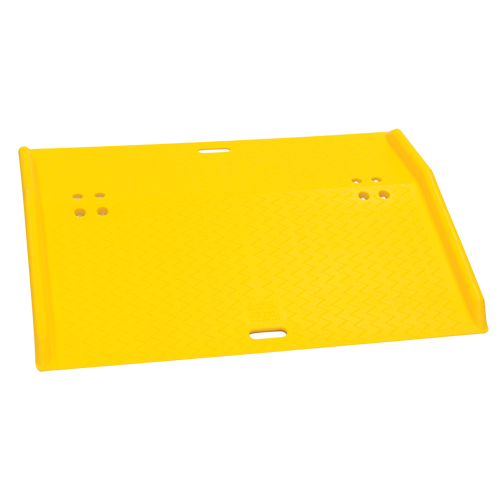 Portable Poly Hand Truck Dock Plate, 750 lbs. Load Capacity, 36" L x 48" W x 5" H Meunier Outillage Industriel