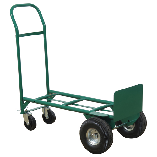 Greenline Economical Convertible Hand Truck, Steel, 600 lbs. Capacity Meunier Outillage Industriel