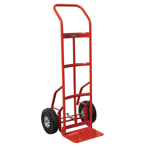 Touch-N-Tilt hand Truck - TNT56-PE, Continuous Handle, Steel, 50" Height, 600 lbs. Capacity Meunier Outillage Industriel