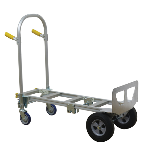 SPTN-JR-T18-SR Spartan Jr. Convertible Hand Truck, Aluminum, 1000 lbs. Capacity Meunier Outillage Industriel