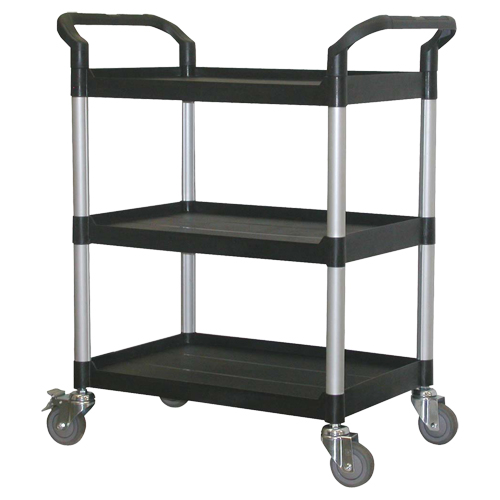 Chariot utilitaire, 3 tiers, 33-1/2" x 39-3/8" x 19", Capacit&eacute; 300 lb Meunier Outillage Industriel