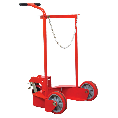 Grand chariot LCC pour bouteille de gaz liquide, Roues Polyur&eacute;thane, Base de 20" la x 20" p, 1000 lb Meunier Outillage Industriel