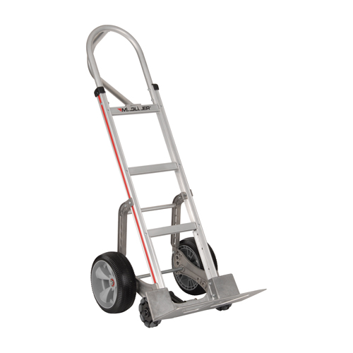 Self-Stabilizing Hand Truck, P-Handle Handle, Aluminum, 55'' Height, 500 lbs. Capacity Meunier Outillage Industriel