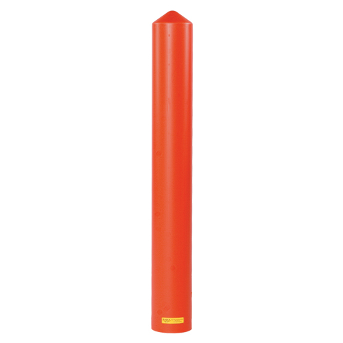 Enveloppe lisse pour butoir, 6" dia. x 56" l, Rouge Meunier Outillage Industriel