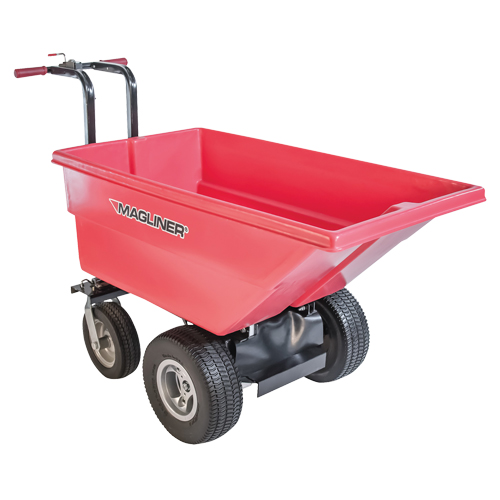 Motorized Tilt Truck, 6 pi³ Capacity, 40" H x 25" W x 56" D Meunier Outillage Industriel