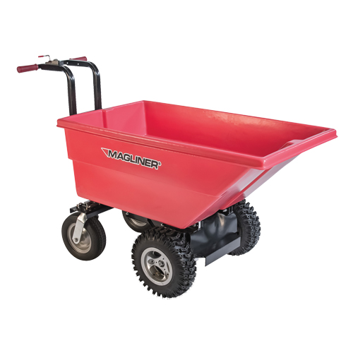 Motorized Tilt Truck, 6 pi³ Capacity, 40" H x 25" W x 56" D Meunier Outillage Industriel