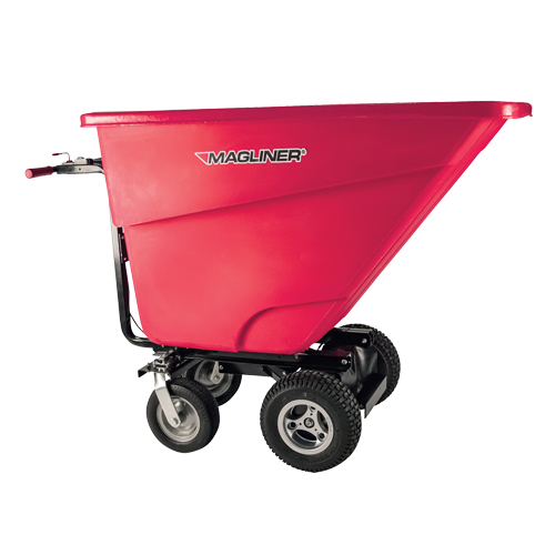 Motorized Tilt Truck, 13,5 pi³ Capacity, 45" H x 27" W x 68" D Meunier Outillage Industriel