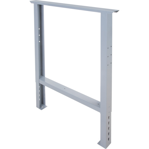 Pattes d'&eacute;tabli pour service industriel, Acier, 30" p x 34" h, Simple Meunier Outillage Industriel