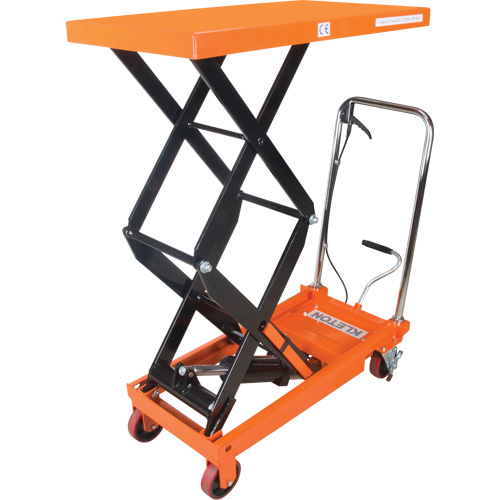 Hydraulic Scissor Lift Table, 35-3/4" L x 19-3/4" W, Steel, 770 lbs. Capacity Meunier Outillage Industriel
