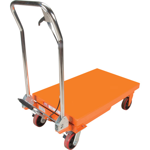 Hydraulic Scissor Lift Table, 32" L x 19-3/4" W, Steel, 1100 lbs. Capacity Meunier Outillage Industriel