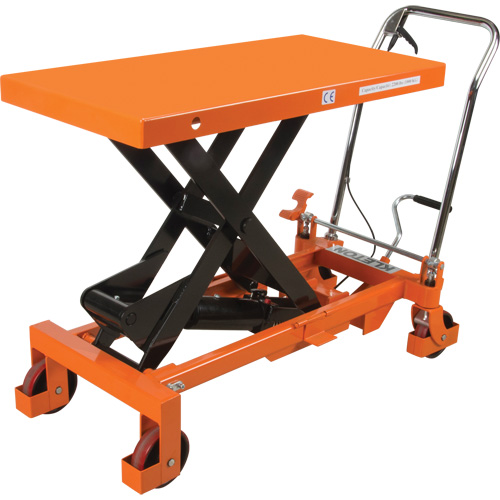 Hydraulic Scissor Lift Table, 40" L x 20 " W, Steel, 2200 lbs. Capacity Meunier Outillage Industriel