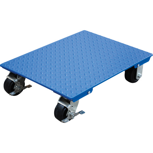 Chariot de manutention avec plateforme en acier, 24" la x 30" p x 6" h, Capacit&eacute; de 1200 lb Meunier Outillage Industriel