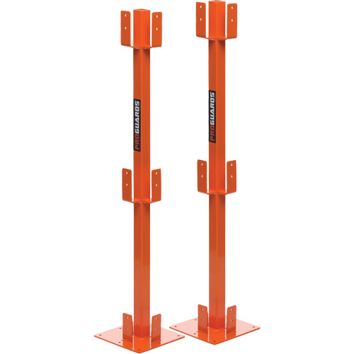 ProGuards Temporary Guard Rail Posts, 8" W x 39" H, Orange Meunier Outillage Industriel