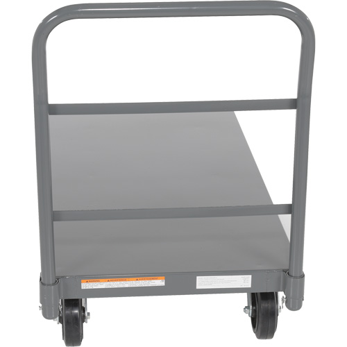 Platform Truck, 48" L x 24" W, 2000 lbs. Capacity, Rubber Casters Meunier Outillage Industriel
