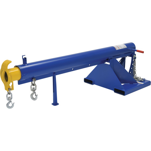 Grue t&eacute;lescopique pour chariot &eacute;l&eacute;vateur &agrave; fourche Orbit Boom Meunier Outillage Industriel