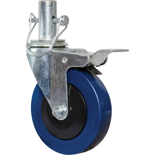 Mini roulette de 4" avec goupille verrouillable Meunier Outillage Industriel