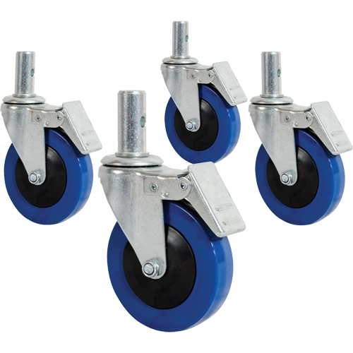 Mini roulette de 4" avec goupille verrouillable Meunier Outillage Industriel