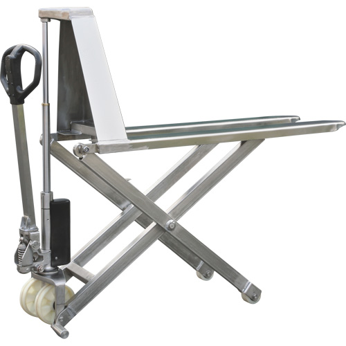 Eco Scissor Skid Lift, 45" L x 21" W, Stainless Steel, 2200 lbs. Capacity Meunier Outillage Industriel