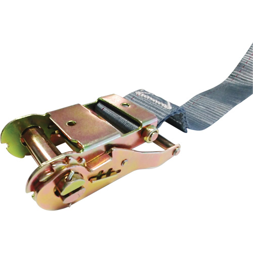 Ratchet Strap, E-Track System, 2" W x 16' L, 1333 lbs. (605 kg) Working Load Limit Meunier Outillage Industriel