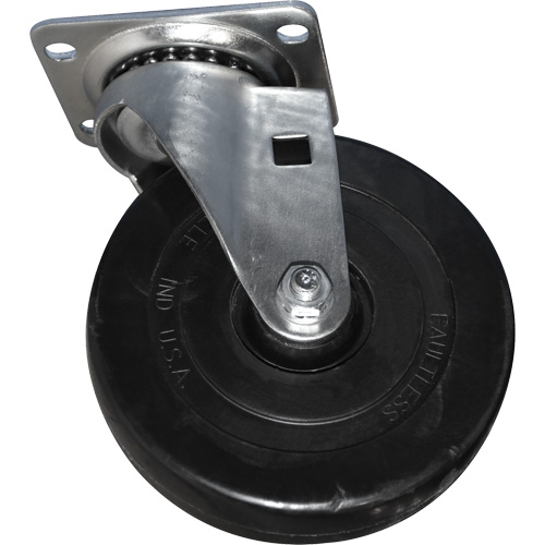 Roulette pivotante souple pour chariot caisson Meunier Outillage Industriel
