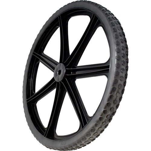 Roue &agrave; sept rayons pour brouettes Big Wheel Meunier Outillage Industriel