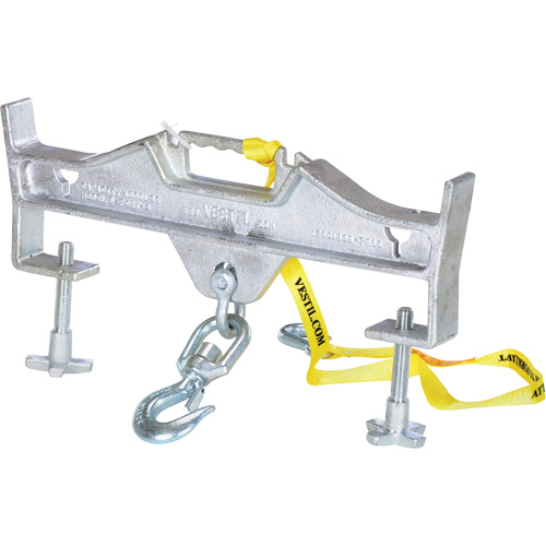 Crochet de levage &agrave; pivot double, Ouverture des fourches 7-1/4" x  2-1/2" Meunier Outillage Industriel