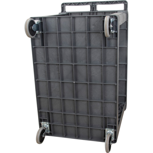 Chariot utilitaire pour l'entretien, 2 tiers, 24-5/8" x 32-1/2" x 40", Capacit&eacute; 550 lb Meunier Outillage Industriel