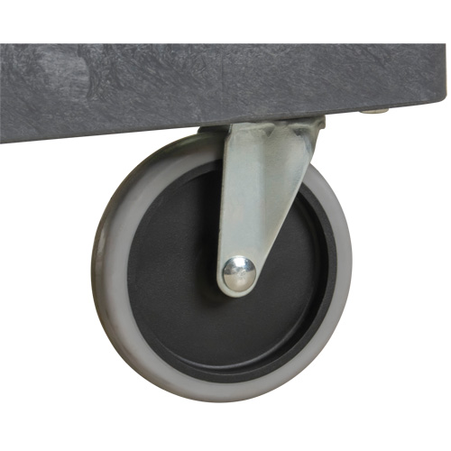 Chariot utilitaire pour l'entretien, 2 tiers, 24-5/8" x 32-1/2" x 40", Capacit&eacute; 550 lb Meunier Outillage Industriel