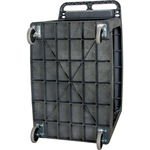 Chariot utilitaire pour l'entretien avec tablette plate, 2 tiers, 25-1/4" x 32-1/4" x 44", Capacit&eacute; 550 lb Meunier Outillage Industriel