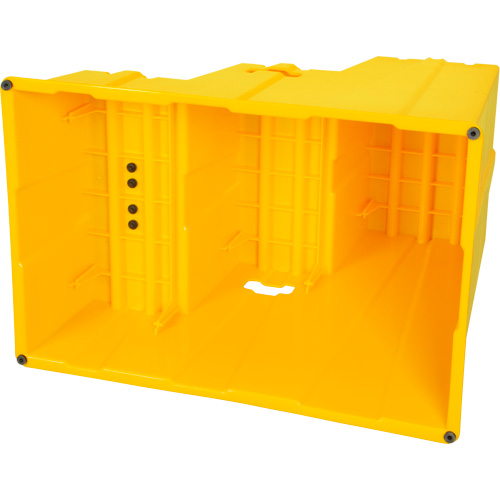 Escabeau industriel, 3 marches, 34-13/16" x 22-7/16" x Hauteur 28-1/2" Meunier Outillage Industriel