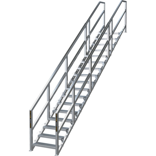 Syst&egrave;me d'escalier modulaire pour la construction de 17-21 marches SmartStairs, 157-1/2" ha Meunier Outillage Industriel