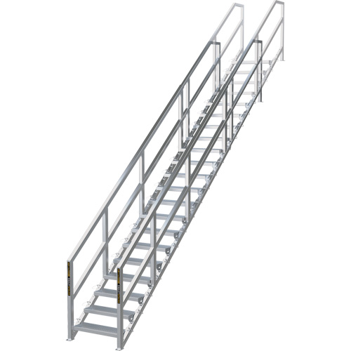 Syst&egrave;me d'escalier modulaire pour la construction de 17-21 marches SmartStairs, 157-1/2" ha Meunier Outillage Industriel