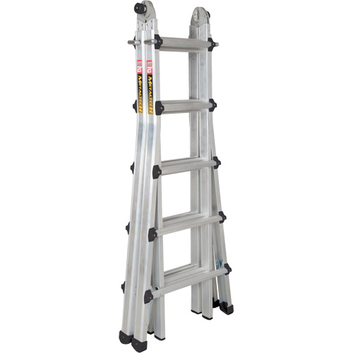 Telescoping Multi-Position Ladder, Aluminum, 300 lbs., CSA Grade 1A Meunier Outillage Industriel