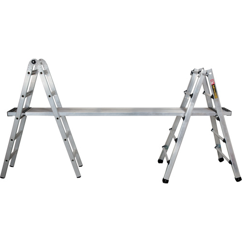 Telescoping Multi-Position Ladder, Aluminum, 300 lbs., CSA Grade 1A Meunier Outillage Industriel