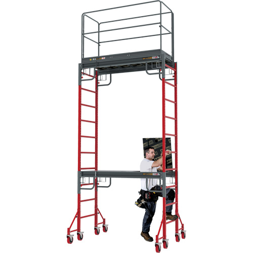 Trousse de garde-corps pour &eacute;chafaudage Meunier Outillage Industriel