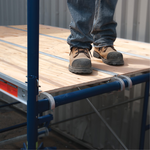 Complete Scaffold Tower with Casters, 66-2/10" D x 177-1/2" H Meunier Outillage Industriel