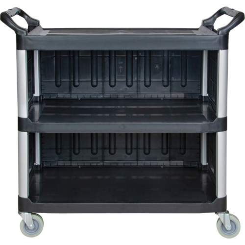 Utility Cart, 3 Tiers, 19-3/4" x 37-1/2" x 40-1/4", 250 lbs. Capacity Meunier Outillage Industriel