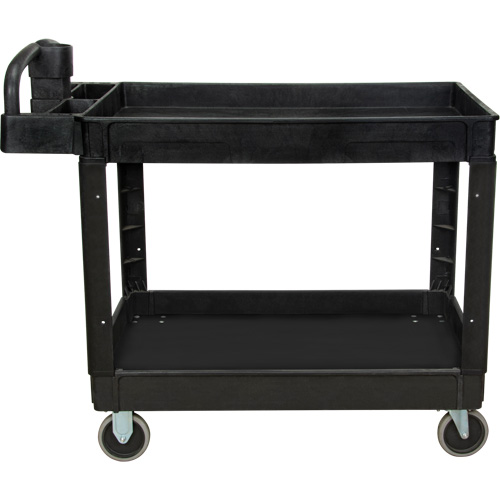 Utility Cart, 2 Tiers, 25-5/8" x 33-1/2" x 43-3/4", 550 lbs. Capacity Meunier Outillage Industriel