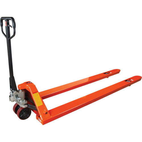 Transpalettes hydrauliques &agrave; fourche de 8', 96" lo x 27" la, capacit&eacute; 4400 lb Meunier Outillage Industriel