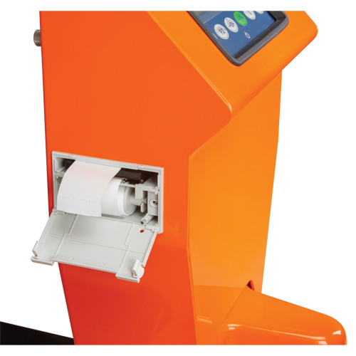 Digital Scale Pallet Truck, 44.5" L x 27.75" W, 4400 lbs. Cap. Meunier Outillage Industriel