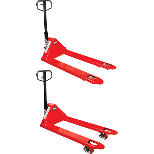 Manual Pallet Truck, Steel, 48" L x 27" W, 5500 lbs. Capacity Meunier Outillage Industriel